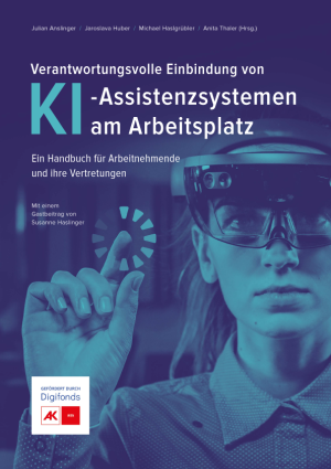 Deckblatt des Buches KI-Assistenzsysteme am Arbeitsplatz
