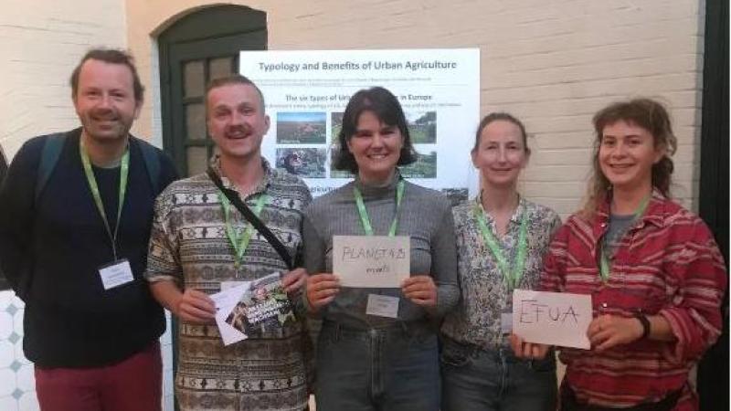 PLANET4B Team in Brüssel